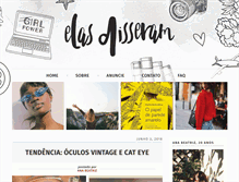 Tablet Screenshot of elasdisseram.com